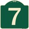 Signmission Sign with Number 7 Heavy-Gauge Aluminum Architectural Sign, 18" x 18", G-1818-22901 A-DES-G-1818-22901 - alternate 1